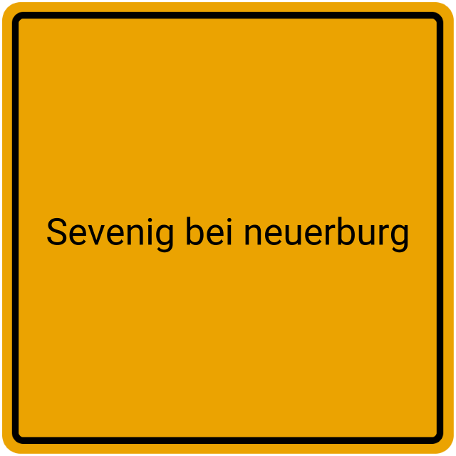 Meldebestätigung Sevenig bei Neuerburg